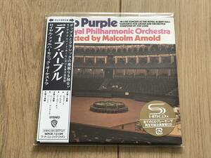 [国内盤新品紙ジャケSHM-CD:廃盤]DEEP PURPLE ディープ パープル/ROYAL PHILHARMONIC ORCHESTRA ロイヤル フィルハーモニック オーケストラ