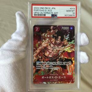 psa10 ポートガス D エース パラレル　頂上決戦　secワンピース　カード　高騰　ACE ONE PIECE CARD鑑定品 