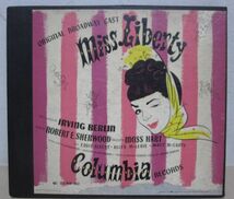 SP・米国盤・アーヴィング バーリンIrving BerlinのMiss Liberty;Original Broadway Cast 1949・ジェイ ブラックトン指揮・6枚組・B-21_画像1