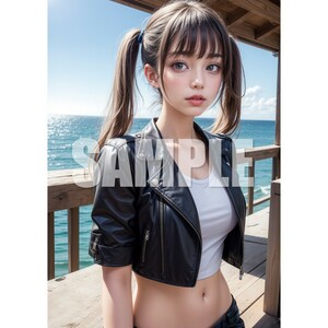 G8969【高画質】A4 アート ポスター グラビア アニメ イラスト コスプレ モデル セクシー かわいい 同人 美少女 美人 美女 水着 写真 ACG