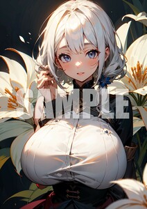 G8929【高画質】A4 アート ポスター グラビア アニメ イラスト コスプレ モデル セクシー かわいい 同人 美少女 美人 美女 水着 写真 ACG