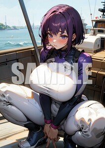 G9048【高画質】A4 アート ポスター グラビア アニメ イラスト コスプレ モデル セクシー かわいい 同人 美少女 美人 美女 水着 写真 ACG