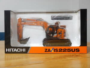 【未使用】HITACHI 日立建機 ZAXIS 225US ZAXIS-7シリーズ ZX225US-7 ／ 1：50 油圧ショベル ユンボ ミニカー ミニチュアモデル