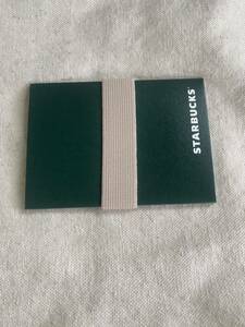 スターバックスカード スターバックス STARBUCKS PIN未削り スタバ　残高1000円　送料無料 ゴムバンド付きカードケース