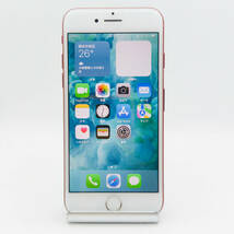 Apple iPhone 7 レッド 128GB SIMフリー アップル アイフォン A1779 スマートフォン スマホ 携帯電話 ジャンク 本体 #ST-02985_画像2