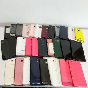 スマートフォン ジャンク セット 30台 スマホ Samusng Galaxy Note SONY Xperia SHARP AQUOS Android アンドロイド 携帯電話 #ST-02832