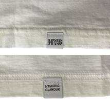 HYSTERIC GLAMOUR (ヒステリックグラマー) 半袖 Tシャツ バンドTシャツ コラボ SONIC YOUTH M ホワイト/009_画像5