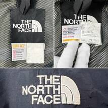 THE NORTH FACE (ザノースフェイス)マウンテンパーカー GORE-TEX ナイロンジャケット 90s 00s 古着 裏メッシュ M-L相当 灰×黒 メンズ/028_画像4