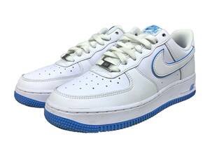 NIKE (ナイキ) AIR FORCE 1 エアフォース ワン スニーカー DV0788-101 24.5cm ホワイト ユニバーシティブルー レディース/025