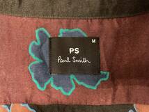 PS Paul Smith (ピーエスポールスミス) 花柄 半袖 シャツ PY-CR-44051 M ブラウン メンズ/036_画像5