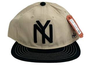 AMERICAN NEEDLE (アメリカンニードル) Negro League ニューヨーク・ブラックヤンキース SMU700A-NBY アイボリー×ブラック ウィメンズ/004