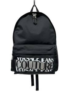 [ new goods ]VERSACE JEANS COUTURE ( Versace . jeans ) 71YA4BA1 backpack rucksack black BK 899 men's /028