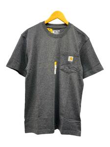 Carhartt (カーハート) Loose Fit Heavyweight S/S POCKET T-SHIRT Tシャツ K87-M 半袖 カットソー S チャコールグレー メンズ/025