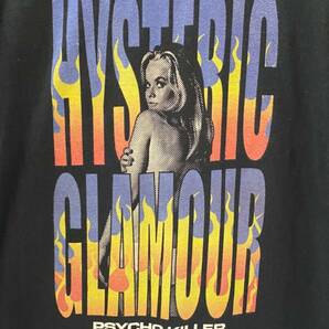 HYSTERIC GLAMOUR (ヒステリックグラマー) 19AW PSYCHO KILLER サイコキラー 長袖Tシャツ ロンT 02193CL05 S ブラック メンズ/078の画像6