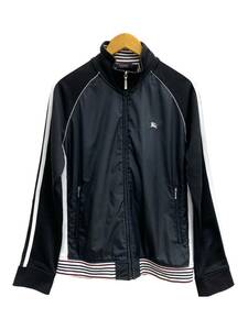 BURBERRY BLACK LABEL (バーバリーブラックレーベル) ジャケット ジップアップ ボーダー BMV75-002-09 3 ブラック メンズ/009