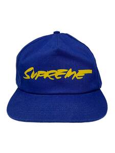 Supreme (シュプリーム) 20AW FURURA LOGO 5PANEL CAP スナップバック キャップ ブルー メンズ/025
