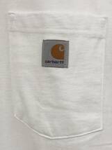 Carhartt (カーハート) Workwear LS Pocket T-Shirt ロンT 長袖Tシャツ K126 L 白 WHITE メンズ/025_画像6