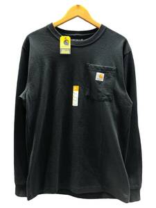 Carhartt (カーハート) Workwear LS Pocket T-Shirt ロンT 長袖Tシャツ K126 黒 BLACK S メンズ/025