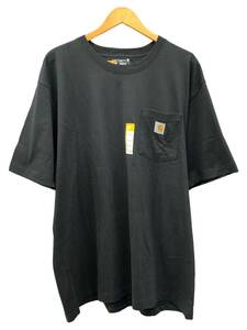 Carhartt (カーハート) Loose Fit Heavyweight S/S POCKET T-SHIRT Tシャツ K87-M 半袖 カットソー L ブラック 黒 メンズ/025