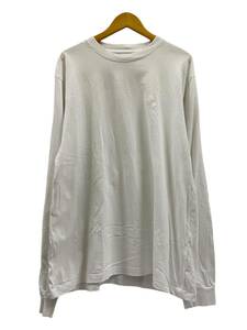 STUSSY (ステューシー) ワンポイント刺繍入り 長袖Tシャツ ロンT XL ホワイト メンズ/078