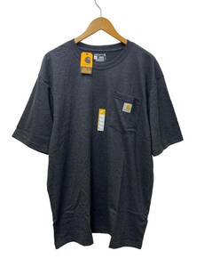 Carhartt (カーハート) S/S POCKET T-SHIRT ポケットTシャツ K87 L チャコールグレー CRH メンズ/025