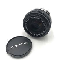 OLYMPUS オリンパス OM-SYSTEM F.ZUIKO AUTO-S レンズ 1:1.8 50mm 一眼レフ 交換レンズ マニュアルフォーカス _画像2
