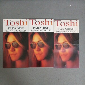 3枚セット　Toshi Paradise CD BVDR-190