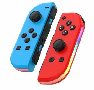 【最安値】Nintendo Switch Joy-Con ジョイコン ネオンブルー ネオンレッド LED