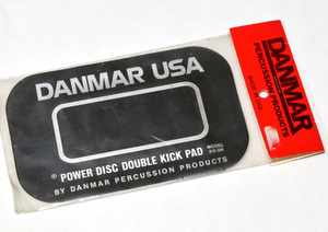 インパクトパッド / DANMAR PERCUSSION PRODUCTS / Power Disc Double Kick Pad / Model 210DK / Made In USA 未開封、新品