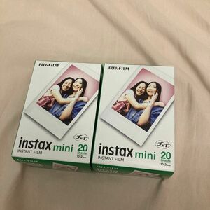 新品未使用 FUJIFILM instax mini 40枚 チェキ用フィルム