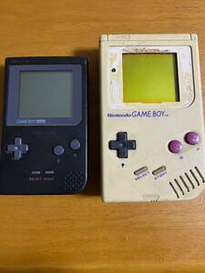 Nintendo ゲームボーイポケットブラック 初代ゲームボーイ 2つセット