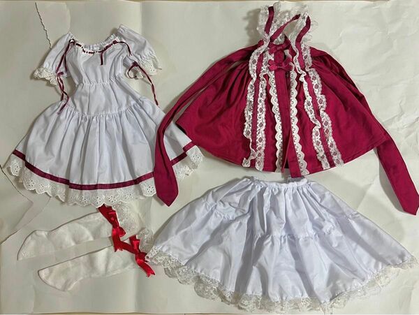 SDサイズ　ドール　ロリータ　Lolita ワンピース　ドレス　衣装　服　セット