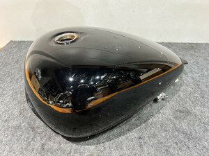 ホンダ　スティード400　NC26　純正フューエルタンク　ガソリンタンク　黒　フューエルコック付き　【068】