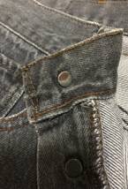 米国製 80S LEVIS リーバイス501-0658 先染めブラック 刻印653 リペア済み ヴィンテージ【他にもヴィンテージ出品中！】_画像2