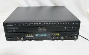 X-K750 Panasonic パナソニック カラオケ機能付 両面再生機 LDプレーヤー　レーザーディスクプレーヤー