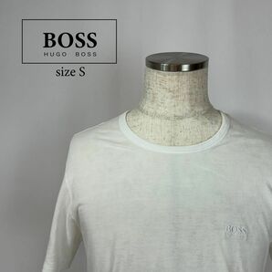 HUGO BOSS ヒューゴボス 半袖 Tシャツ ワンポイント ロゴ サイズS