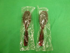 [7883] hair brush 2 piece unused goods 