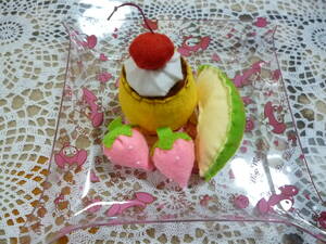 !ako! new goods ... handmade felt toy pudding set ① hand made kindergarten child care .. house playing ba The -.. san 