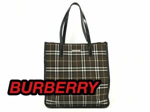 Burberrys バーバリーズ チェック ハンド トートバッグ肩掛け 