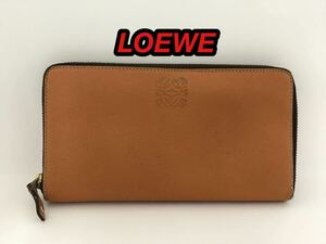 LOEWE ラウンド長財布/キーリング 財布