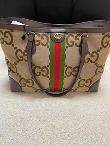 GUCCIトートバッグ。ジャンボGG