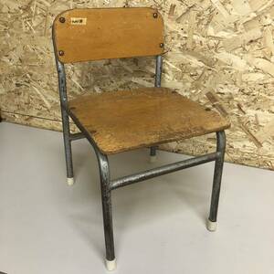 椅子 ビンテージ 木製 イス アンティーク ヴィンテージ レトロ 学校イス スクールチェア NN18