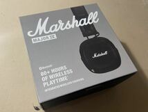 Marshall ヘッドフォン MAJOR IV ブラック Bluetooth ワイヤレスヘッドホン _画像1