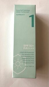  1番 青草水分コーティングUVクリーム SPF50+ PA++++ / 50ml ナンバーズイン