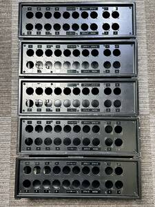 [ junk ] Manufacturers un- details 16 hole +4 hole multi box gold type . used 