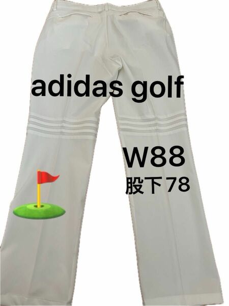 adidas golf アディダス ゴルフパンツ メンズ W88【美品】