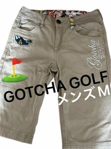 GOTCHA GOLF ガッチャハーフパンツ ショートパンツロゴ刺繍 メンズM