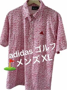 adidas アディダス ゴルフ ポロシャツ シャツ メンズLL 【美品】