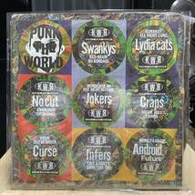 PUNK THE WORLD LP レコード パンク ジャパコア KINGS WORLD /swankys/lydia cats/no cut/jokers/craps/curse/infers/android futures_画像4