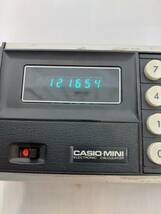 CASIO mini CM-601 電子計算機 カシオミニ 昭和レトロ 計算機 カシオ レトロ electronic ケース付き　ジャンク_画像4